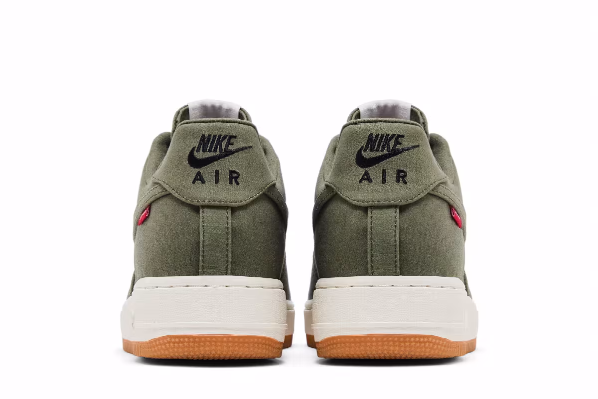 Supreme x Nike Air Force 1 Low Premium 08 NRG Cargo Khaki, view 7