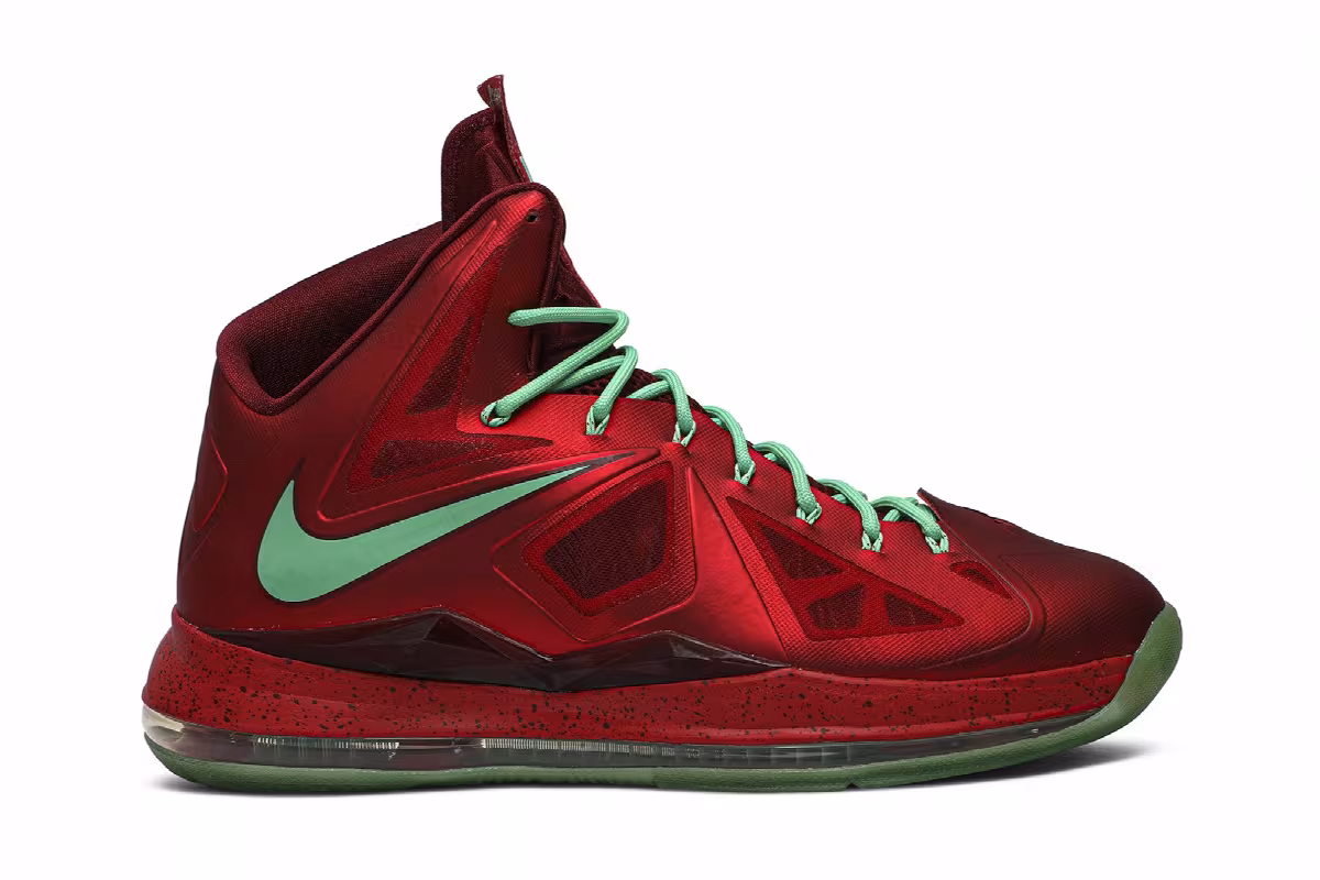 Nike LeBron 10 christmas, view 2