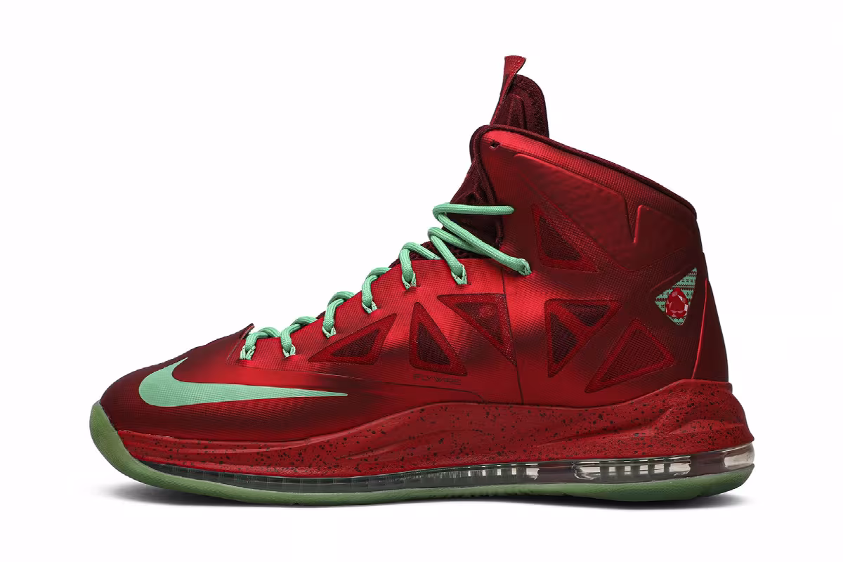 Nike LeBron 10 christmas, view 4