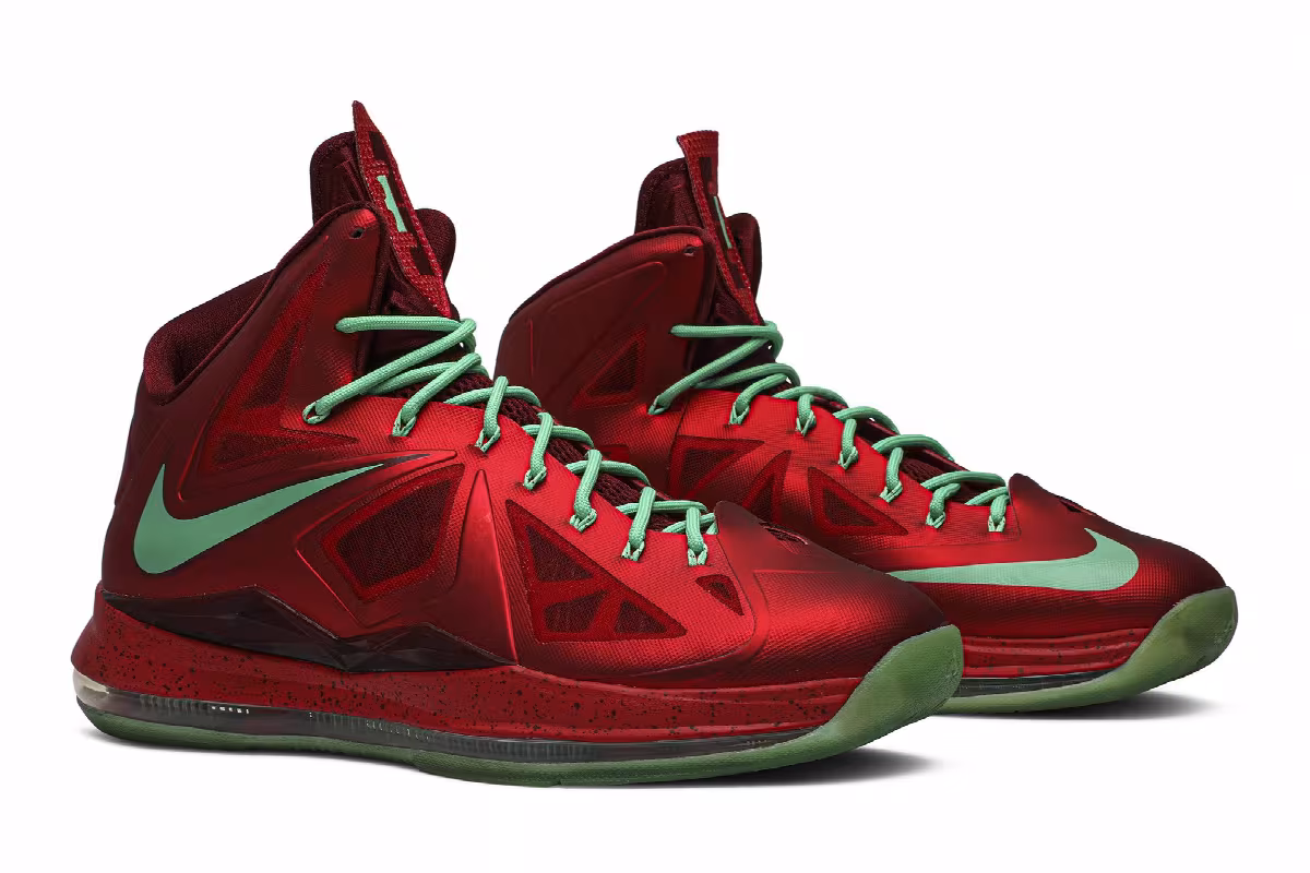 Nike LeBron 10 christmas, view 9