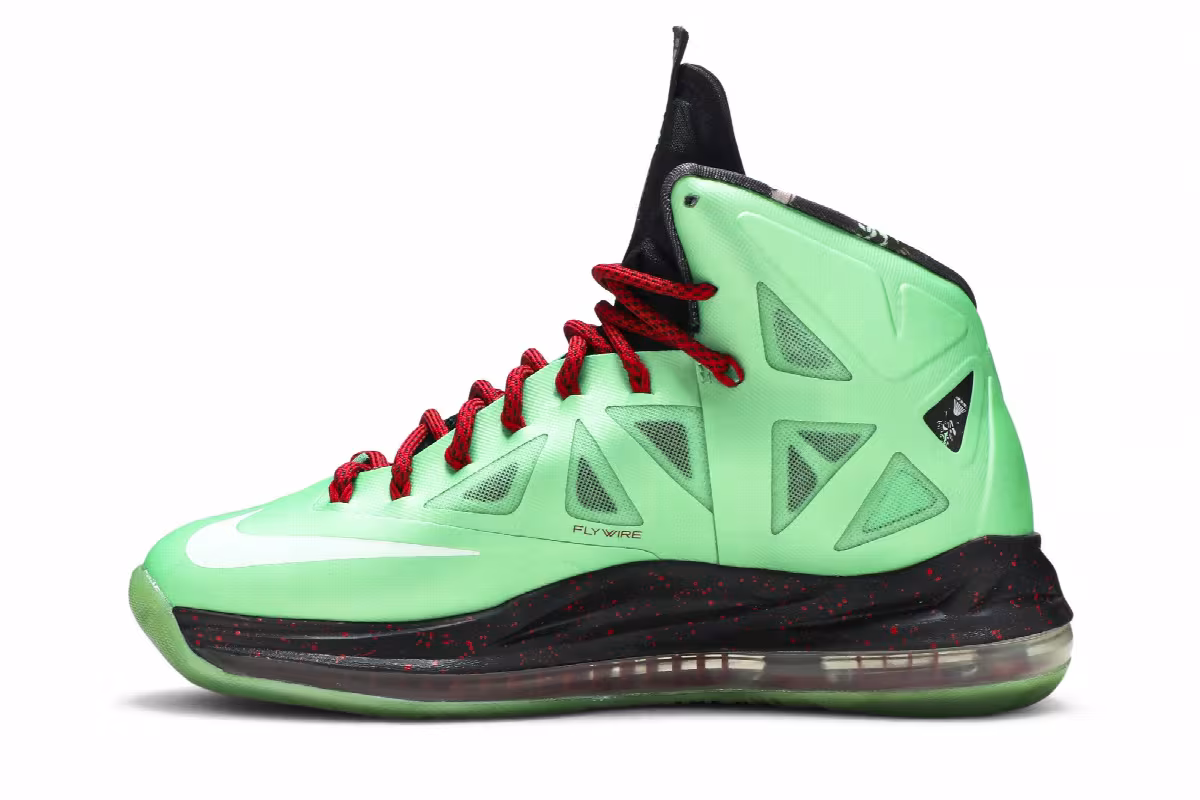 Nike LeBron 10 Cutting Jade, view 4