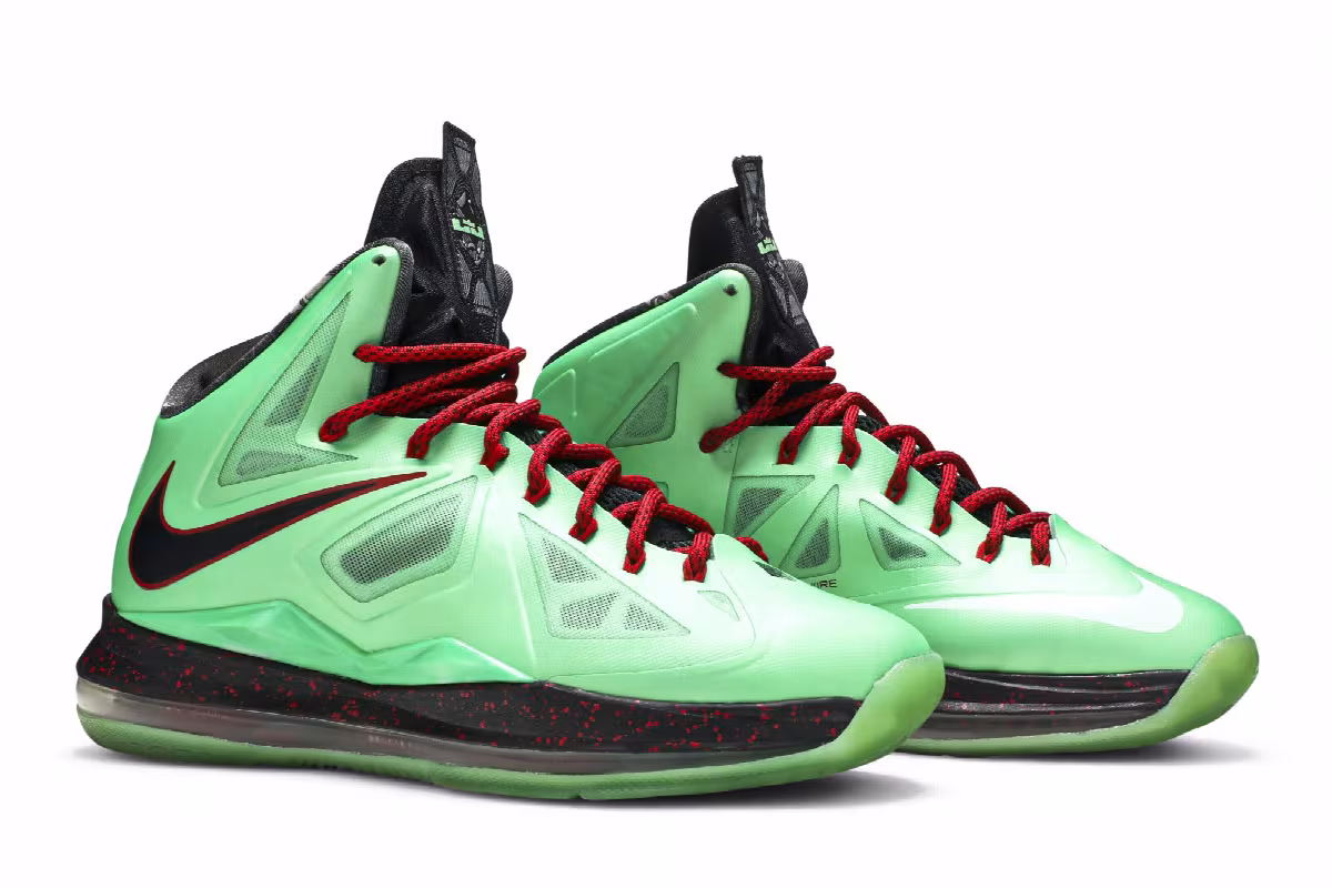 Nike LeBron 10 Cutting Jade, view 9