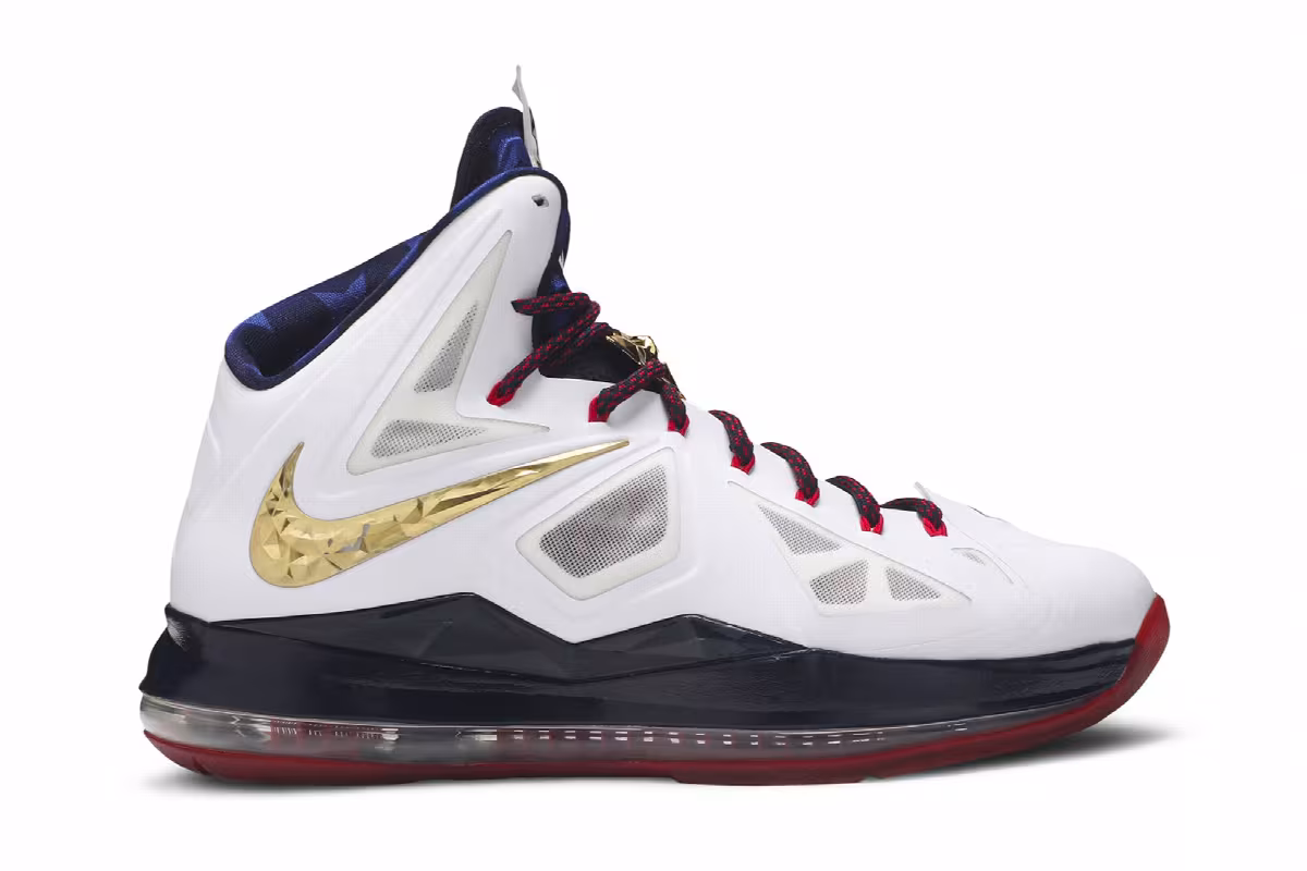 Nike LeBron 10+ Sport Pack Gold Medal, view 2
