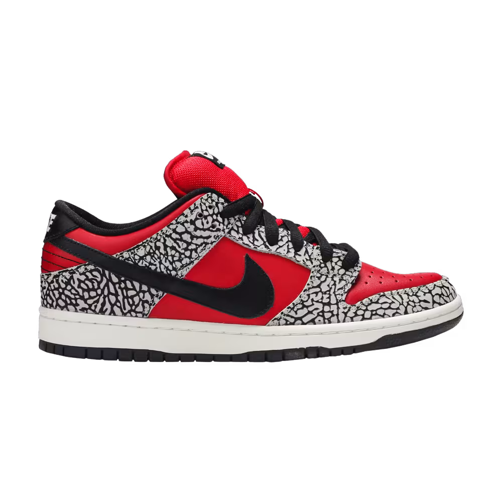Supreme x Nike Dunk Low Premium SB Red Cement