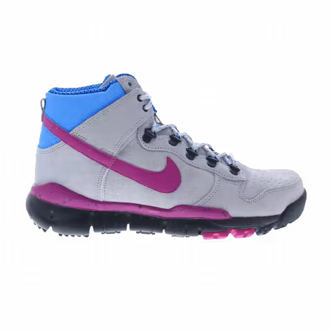 Stussy x Nike Dunk High OMS Premium 'Grey Rave Pink'