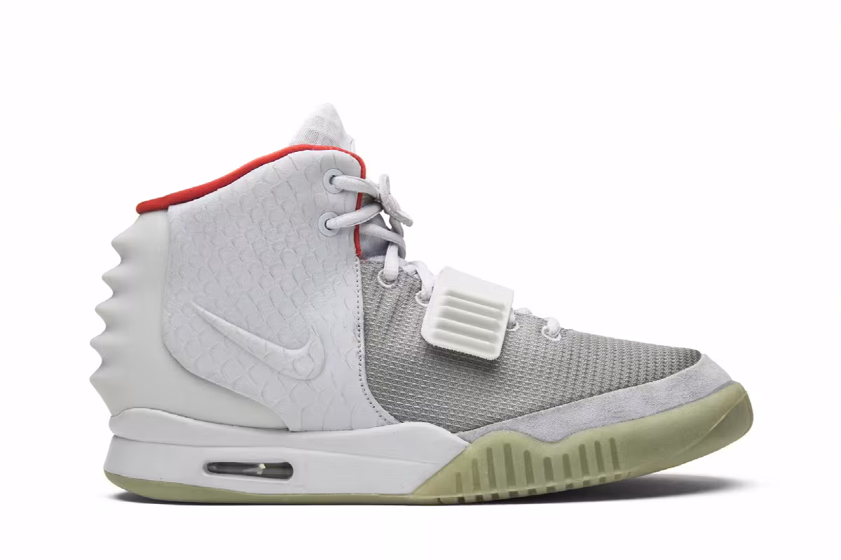 Nike Air Yeezy 2 NRG Pure Platinum, view 2