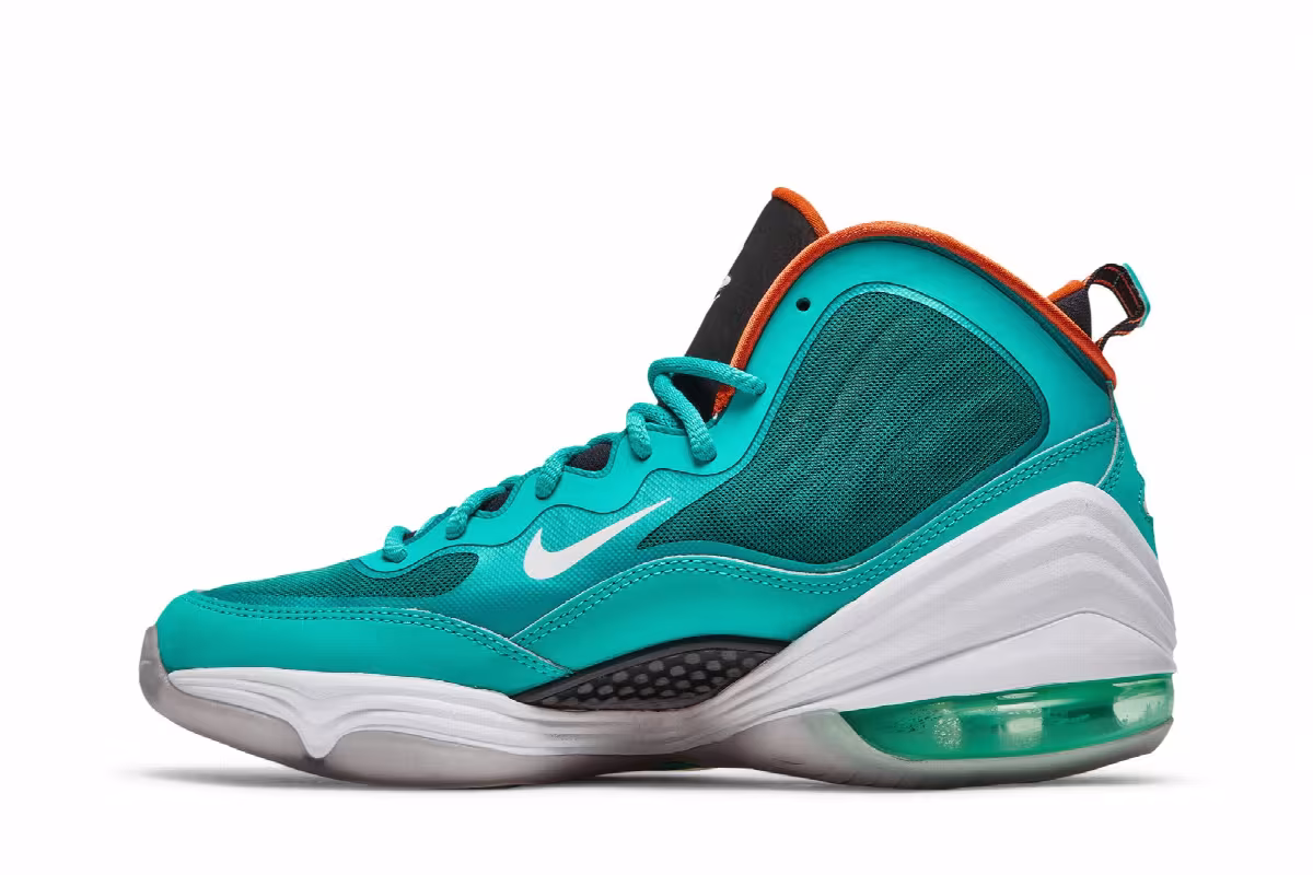 Nike Air Penny 5 Miami Dolphins, view 4