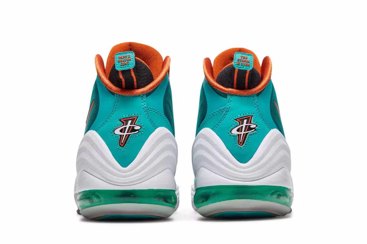 Nike Air Penny 5 Miami Dolphins, view 7