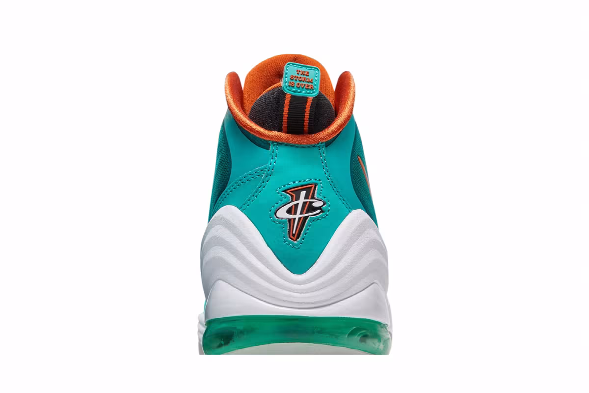 Nike Air Penny 5 Miami Dolphins, view 8