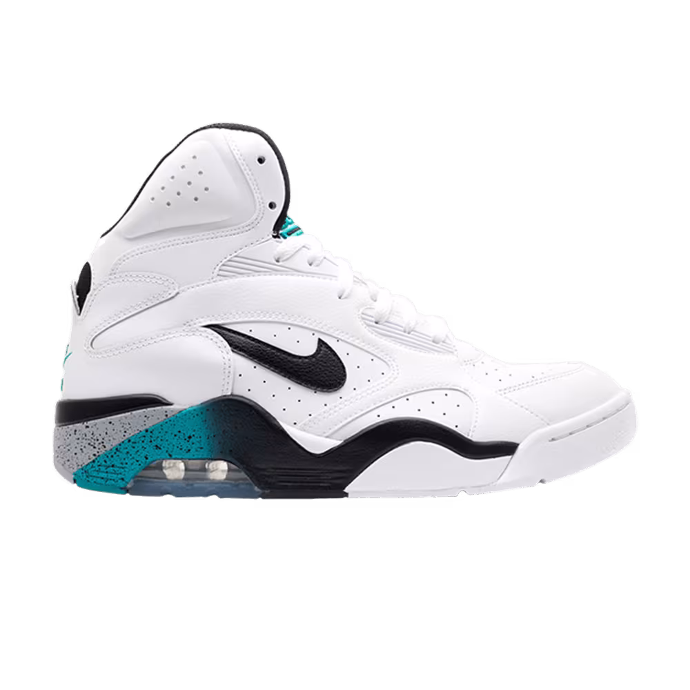 Nike Air Force 180 Mid White Grey Emerald