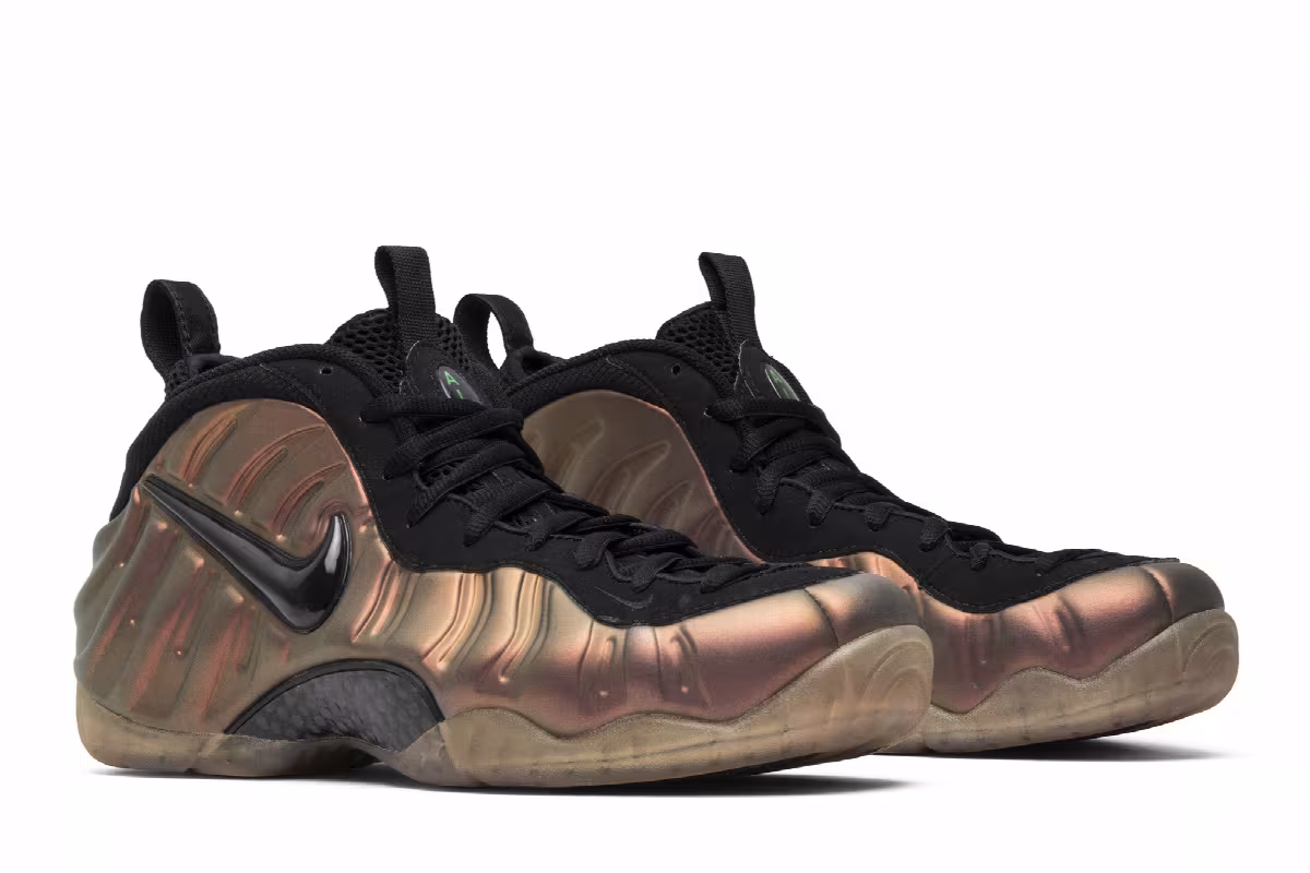 Nike Foamposite Pro gym green, view 9