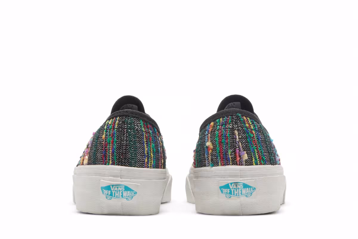 Vans Authentic Slim Little Kids Black, view 7