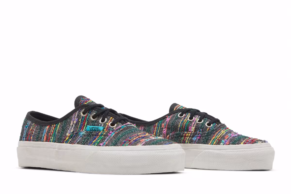 Vans Authentic Slim Little Kids Black, view 9