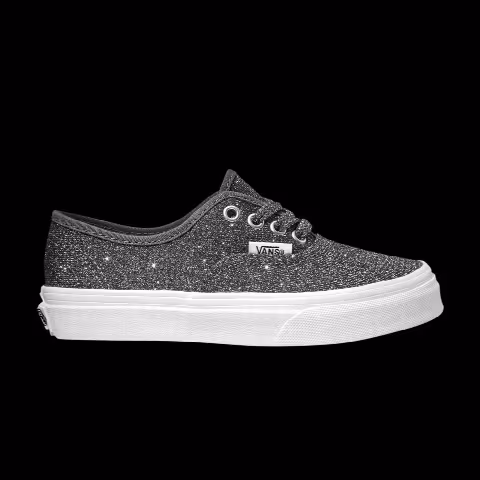 Vans Authentic Kids 'Lurex Glitter - Black'