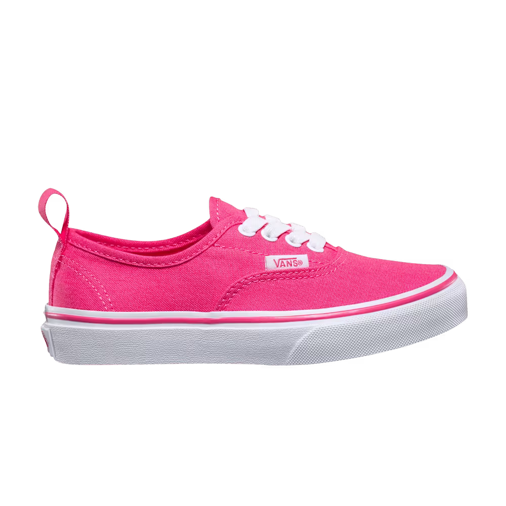 Vans Authentic Elastic Lace Kids Hot Pink