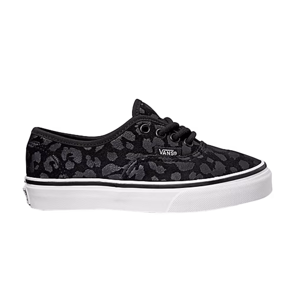 Vans Authentic Suede Big Kids Leopard