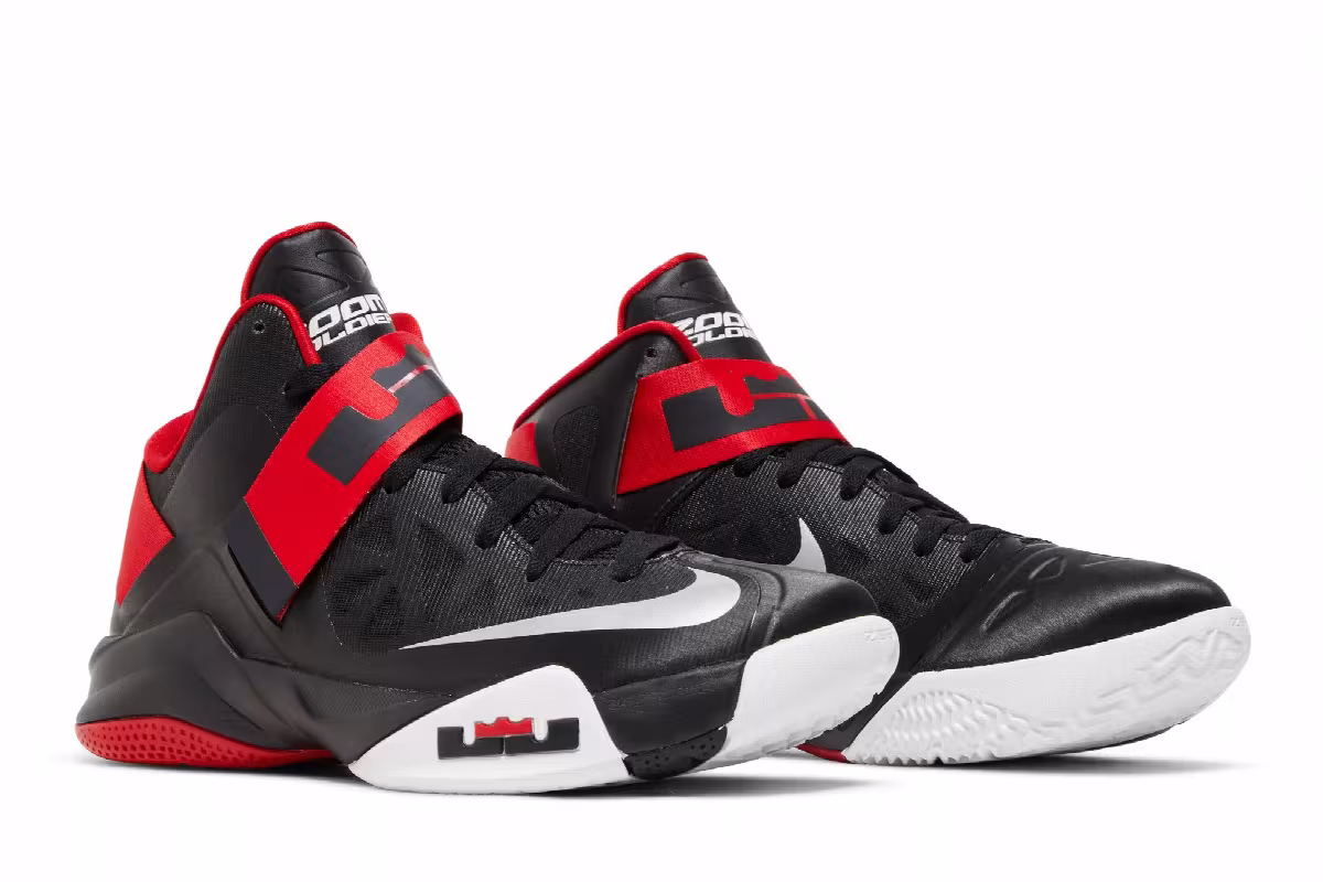 Nike LeBron Zoom Soldier 6 Bred, view 9