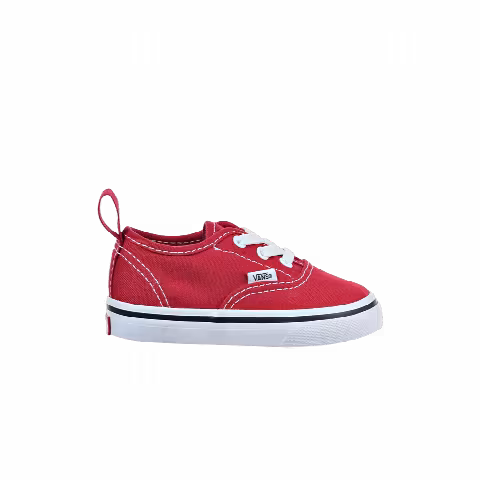 Vans Authentic Elastic Lace Toddler 'Racing Red'