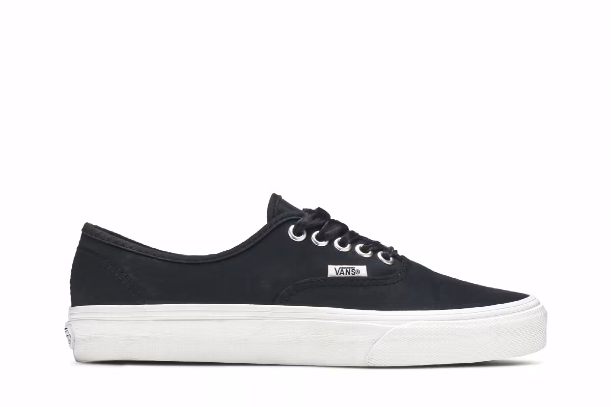 Vans Women's Authentic Satin Lux Black, view 2
