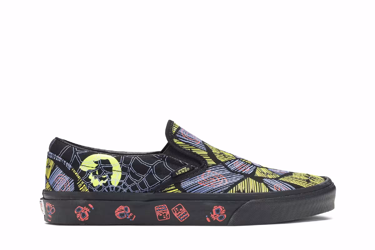 The Nightmare Before Christmas x Vans Classic Slip-On Oogie Boogie, view 2