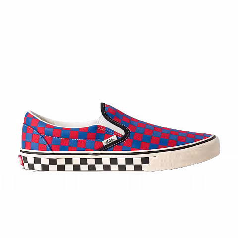 Vans Classic Slip-On 'Checkerboard Red Blue'