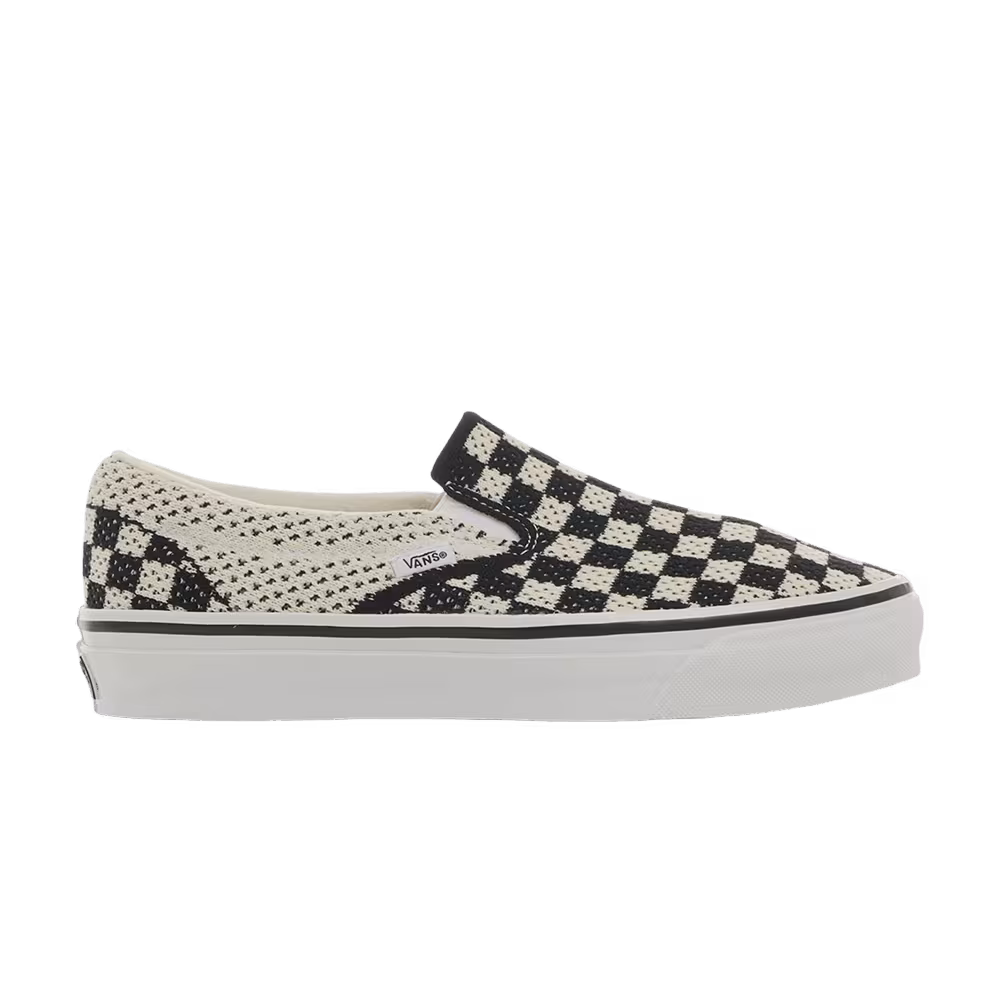 Vans U LX Classic Slip-On 98 EK Checkerboard Black Marshmallow