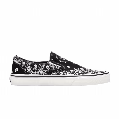 Vans Classic Slip-On 'Bandana - Black'