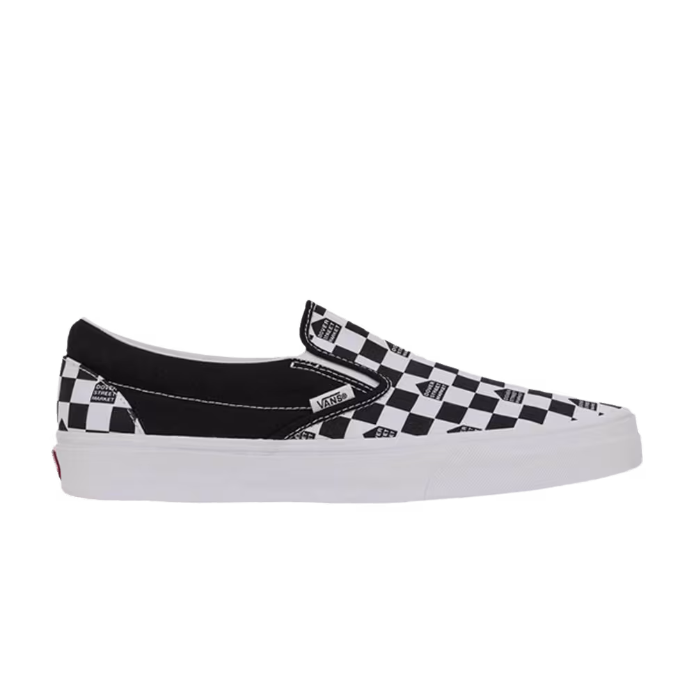 Dover Street Market x Vans OG Classic Slip-On LX Black White Checkerboard
