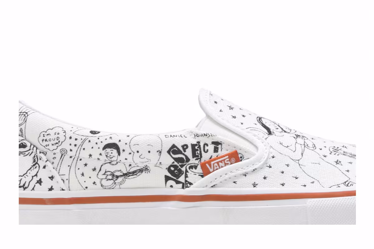 No-Comply x Daniel Johnston x Vans Slip-On Pro Doodles, view 3