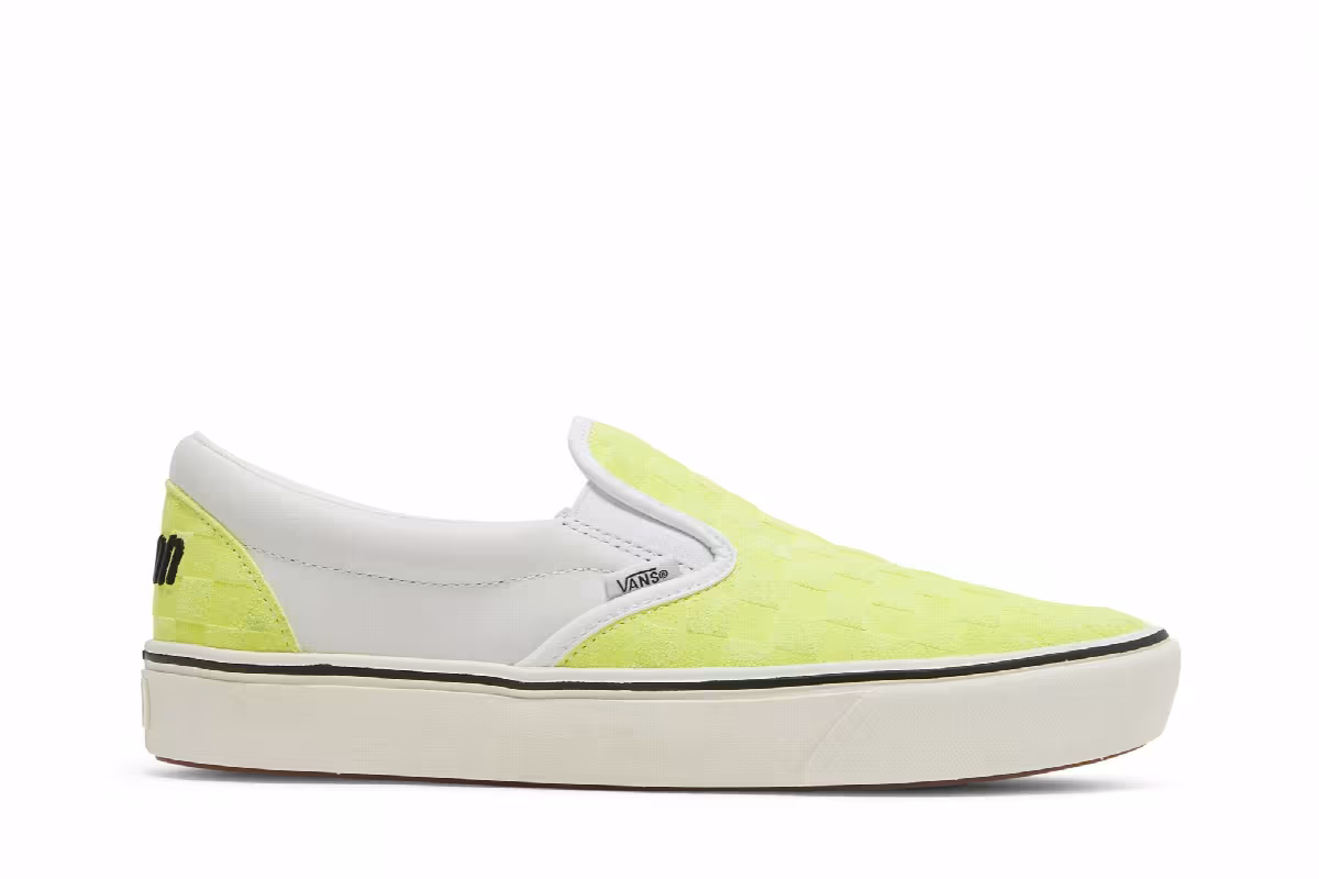 Penn x Vans ComfyCush Slip-On Yellow Orange, view 2