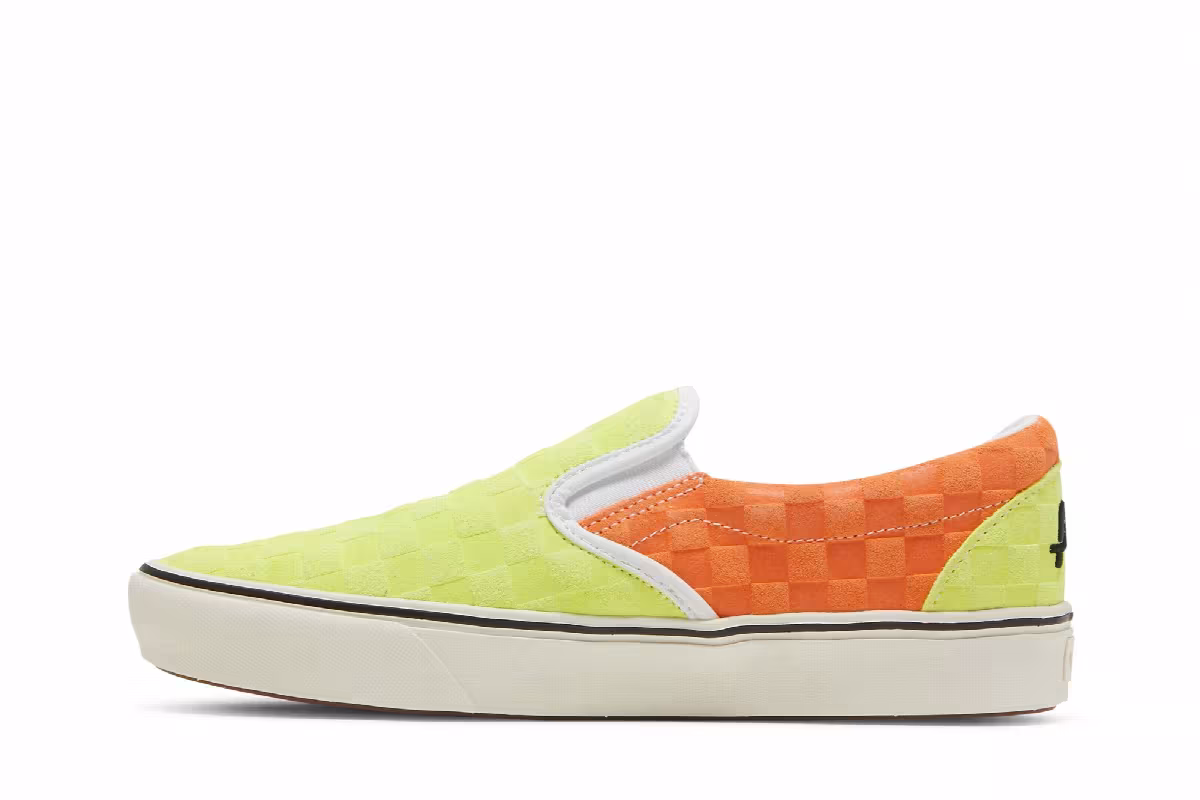 Penn x Vans ComfyCush Slip-On Yellow Orange, view 4