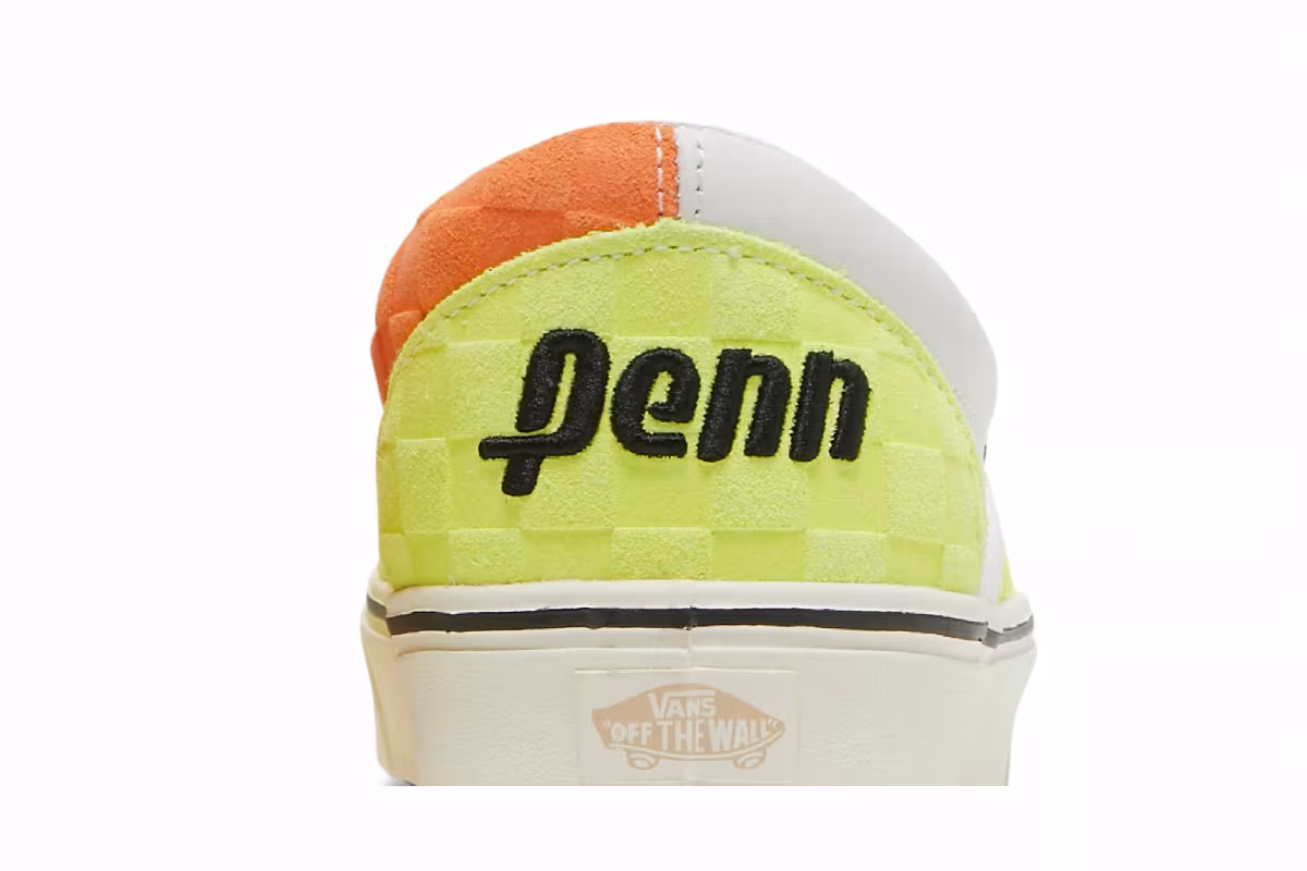 Penn x Vans ComfyCush Slip-On Yellow Orange, view 8