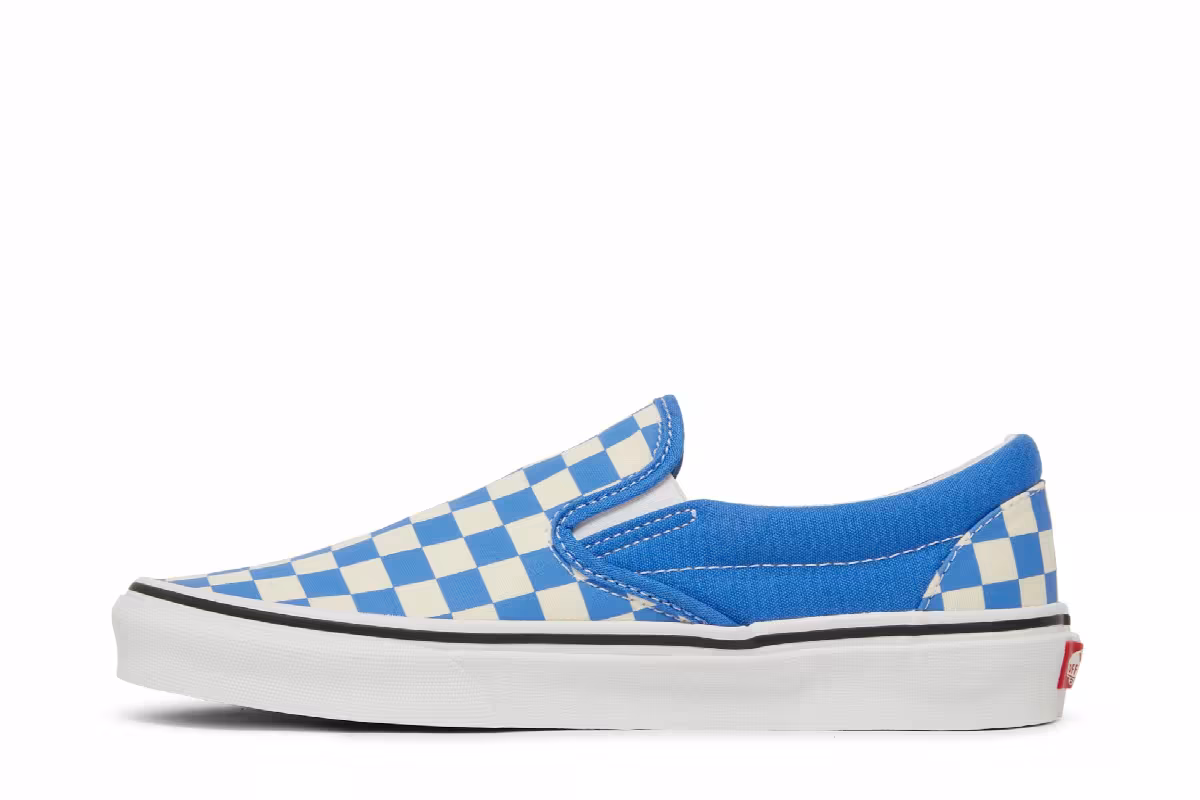 Vans Classic Slip-On Checkerboard - Nebulas Blue, view 4