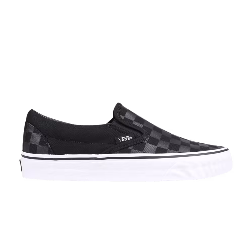 Vans Classic Slip-On Checkerboard - Black