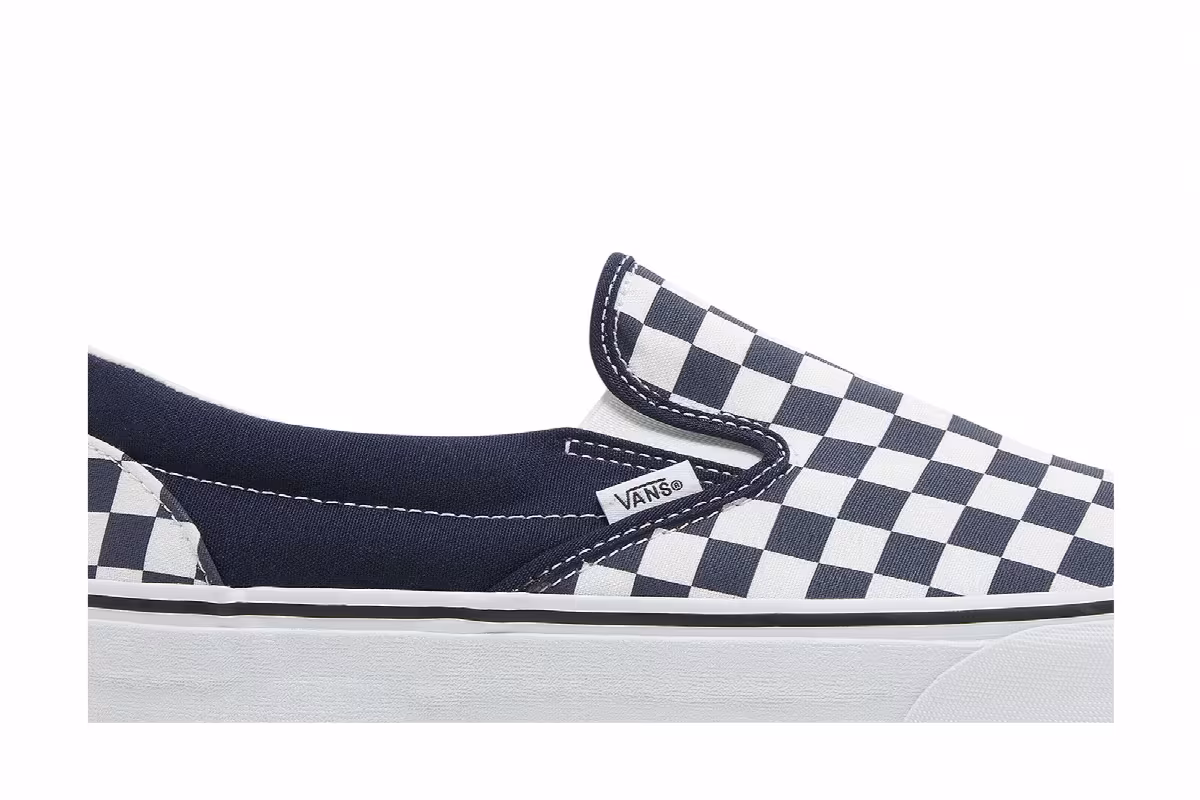 Vans Classic Slip-On Checkerboard - Parisian Night, view 3