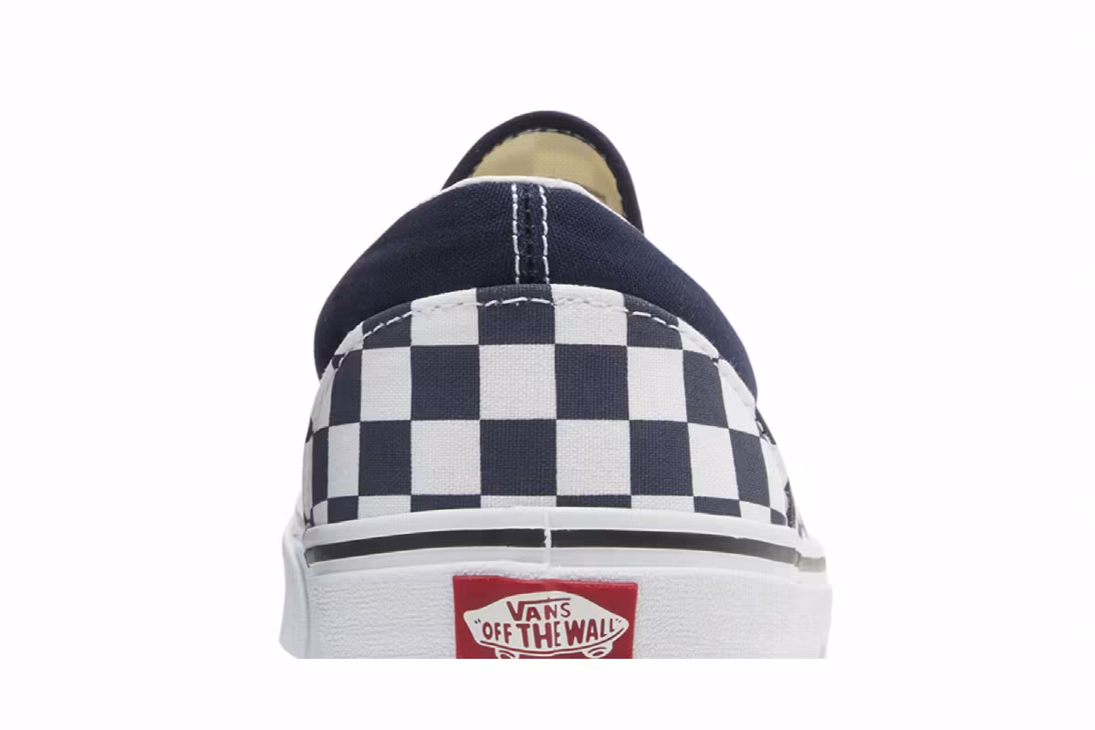 Vans Classic Slip-On Checkerboard - Parisian Night, view 8