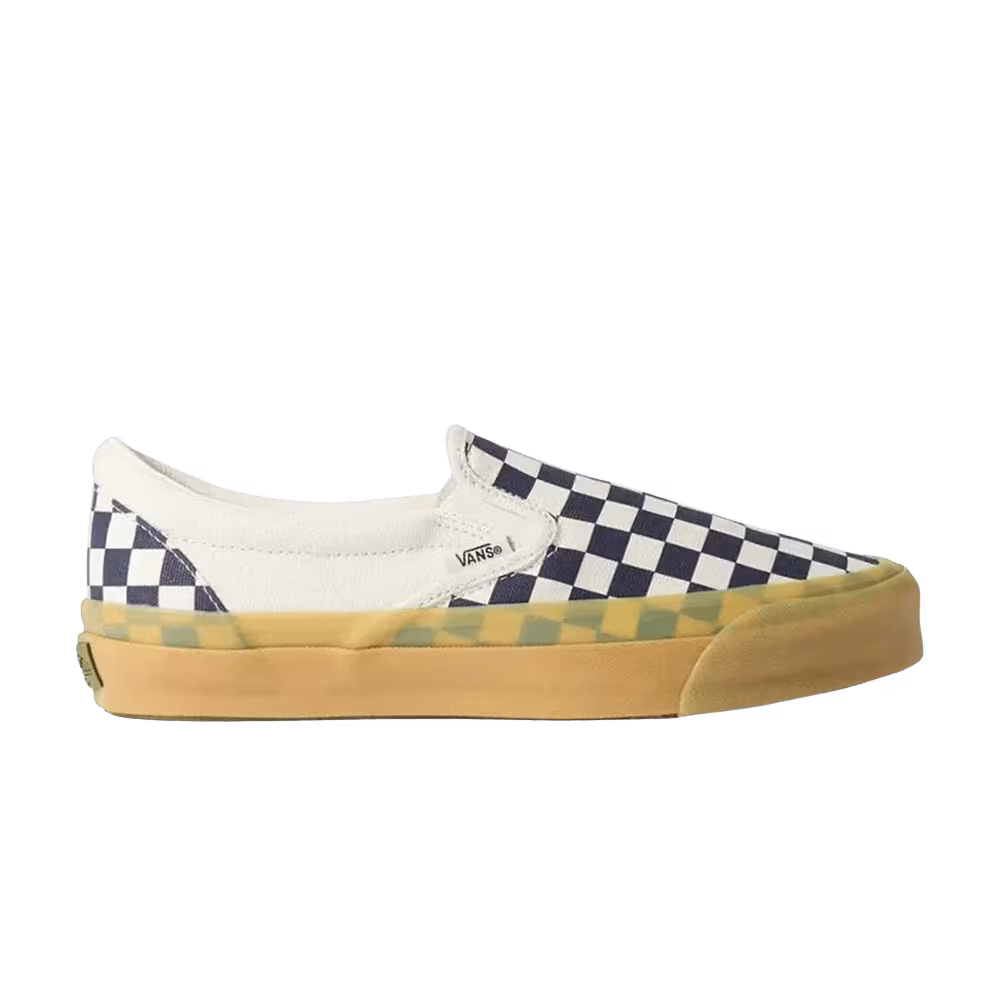 Vans Lx Classic Slip On 98 Checkerboard Parisian Night Marshmallow