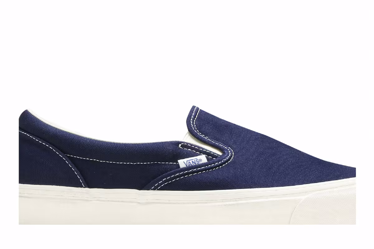 Vans OG Classic Slip-On LX Peacoat, view 3