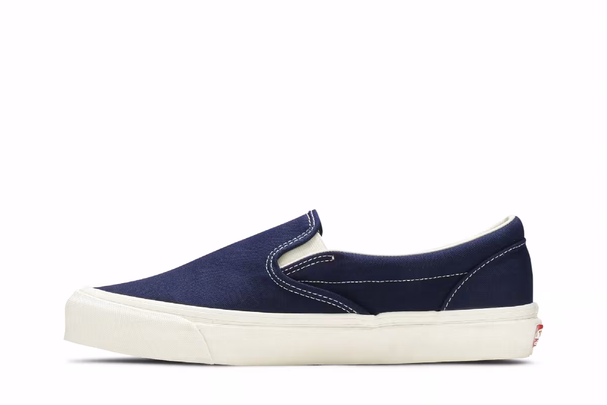 Vans OG Classic Slip-On LX Peacoat, view 4