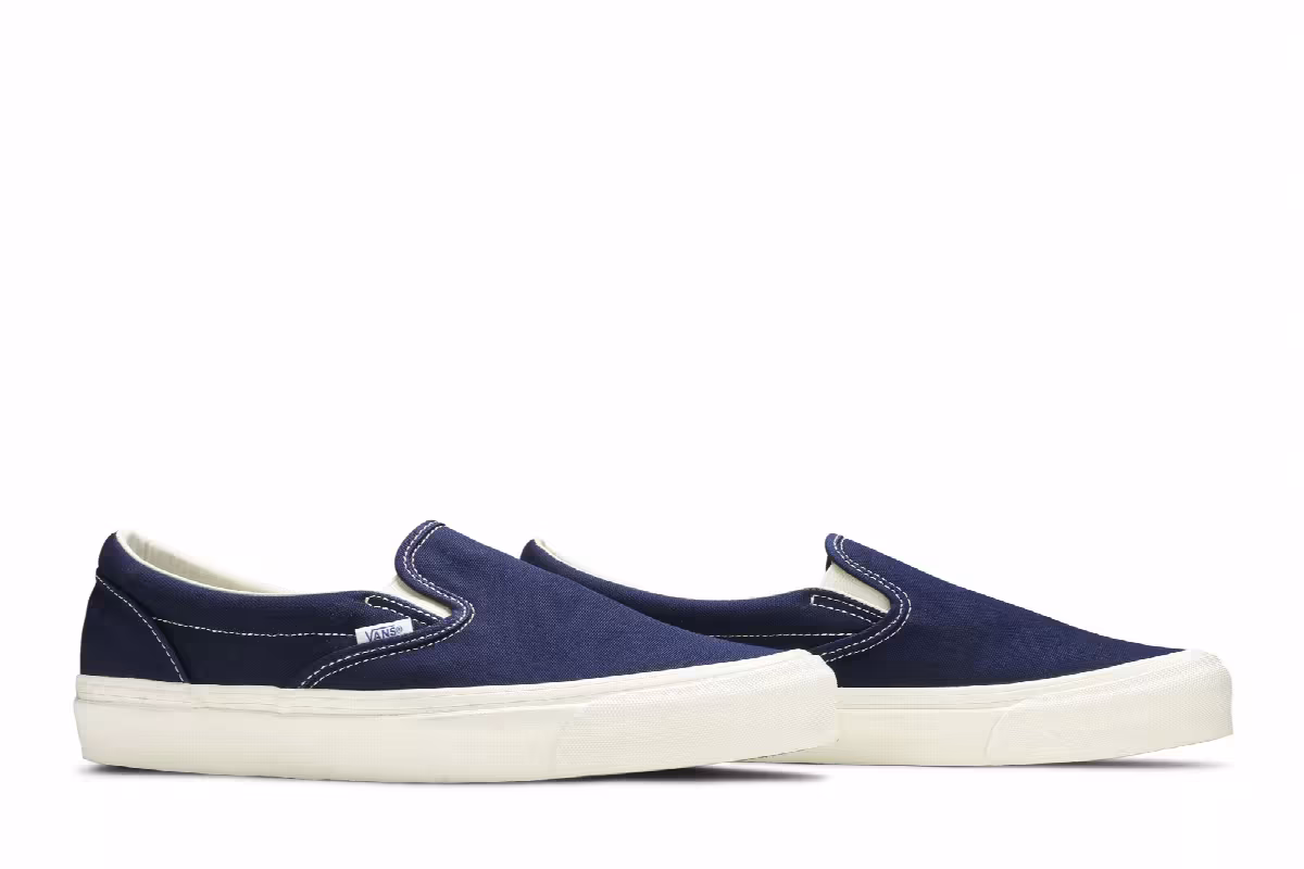 Vans OG Classic Slip-On LX Peacoat, view 9
