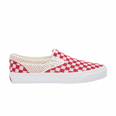 Vans Slip-On LX Knit 'Red Marshmallow'