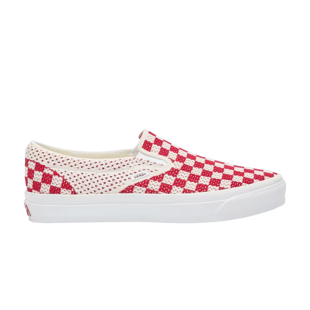Vans Slip-On LX Knit Red Marshmallow