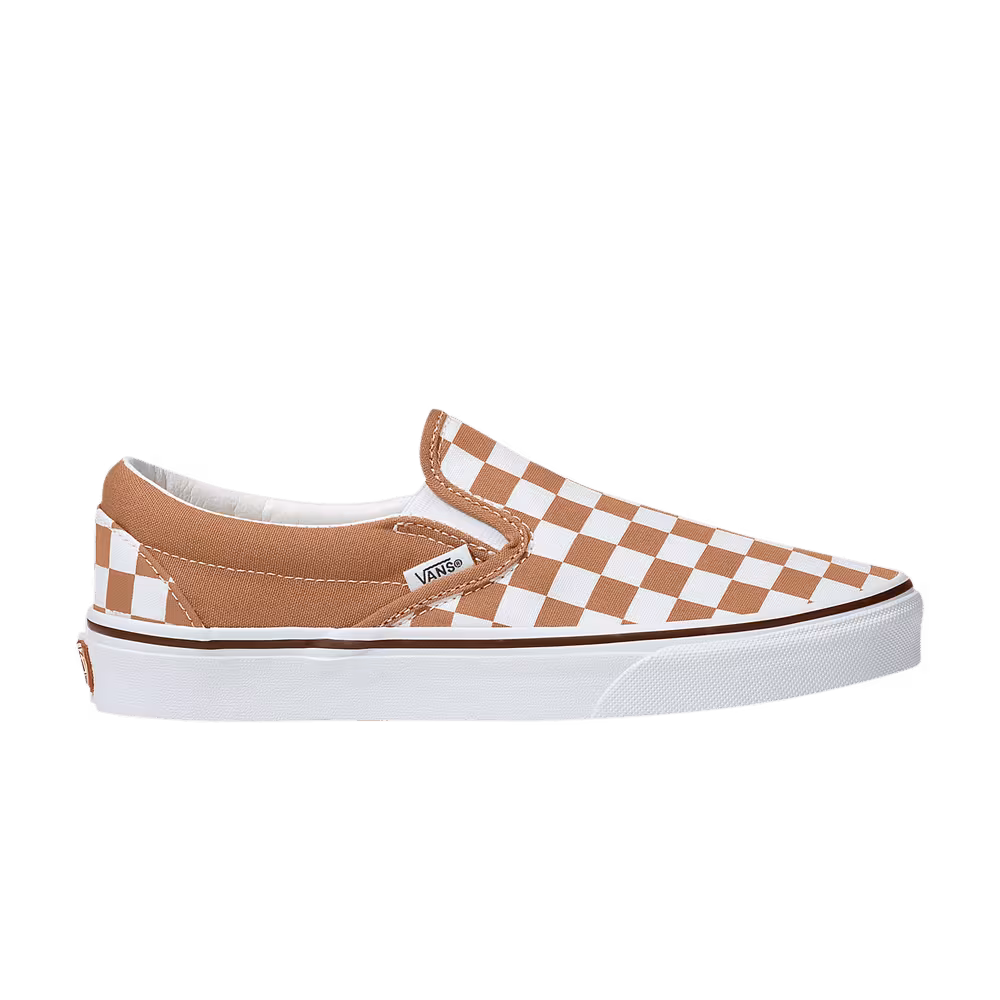Vans Classic Slip-On Color Theory Checkerboard - Meerkat