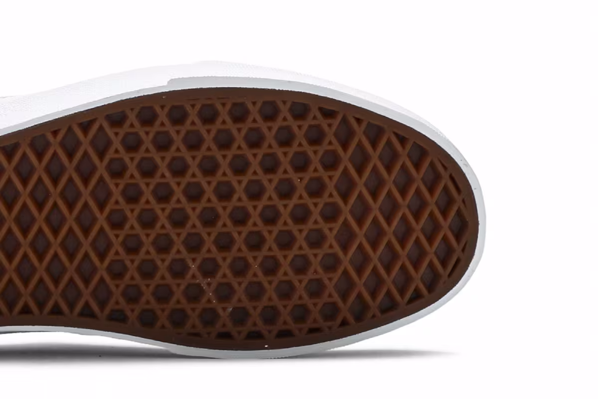 Vans Classic Slip-On White Checkerboard, view 6