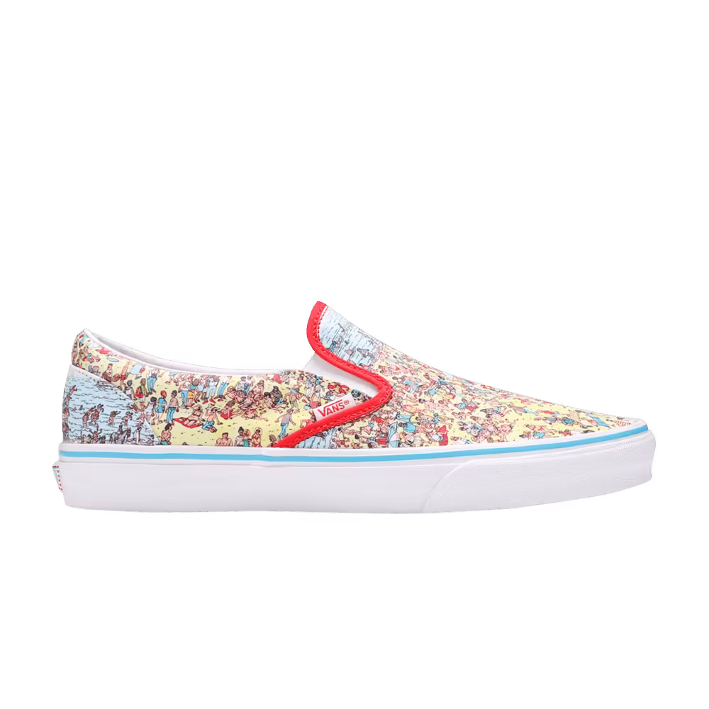 Vans Where's Waldo? x Classic Slip-On Find Steve