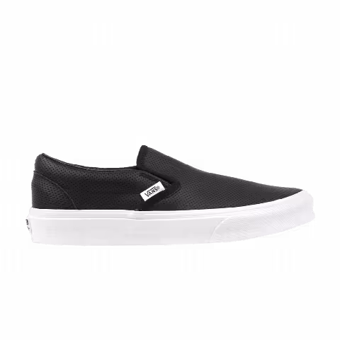 Vans Slip-On Perforated Leather 'Black'