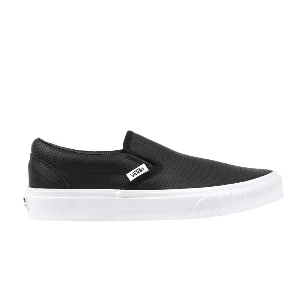 Vans Slip-On Perforated Leather Black
