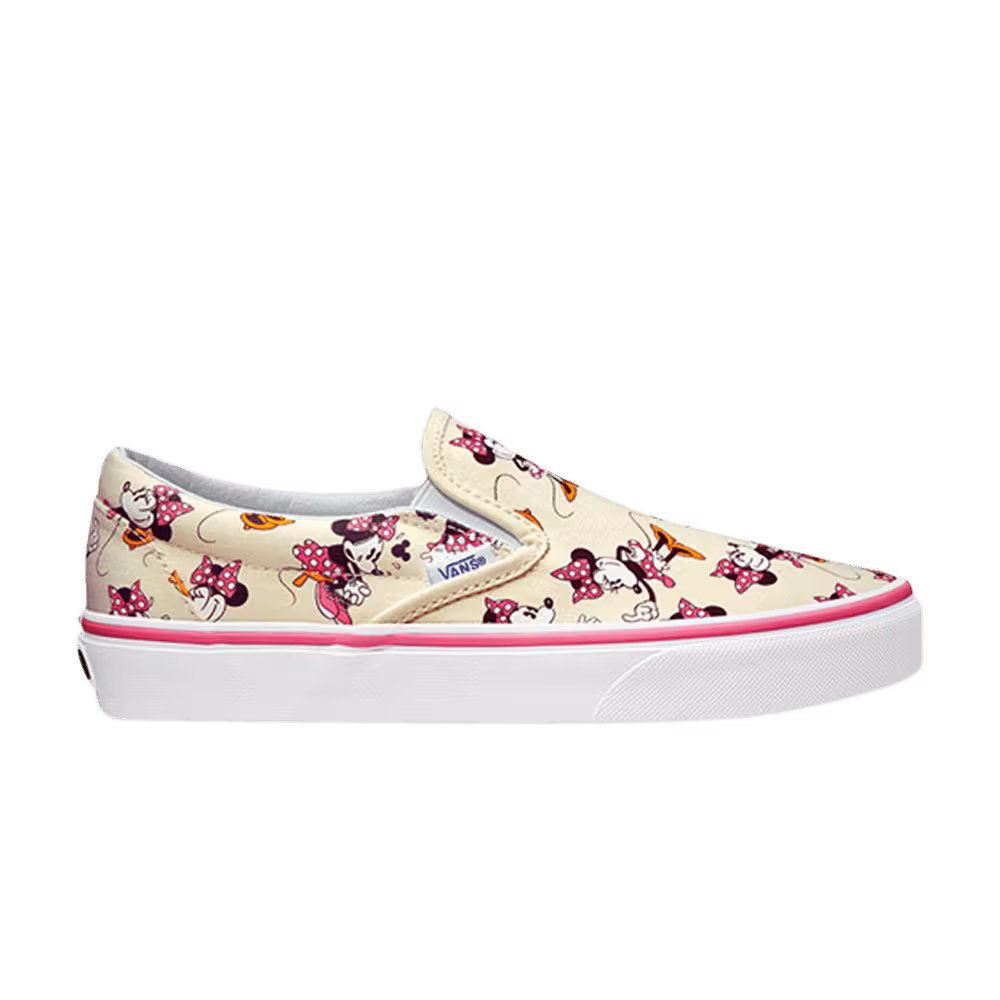Disney x Vans Classic Slip-On Minnie Mouse