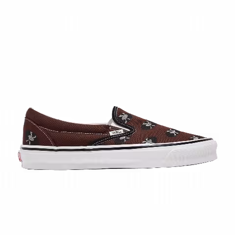 Wacko Maria x Vans OG Classic Slip-On 'Brown Records'