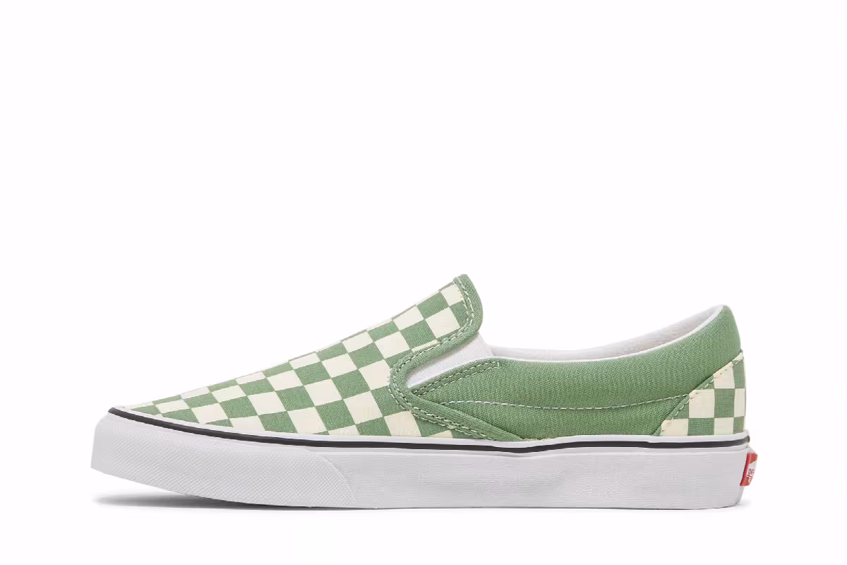 Vans Classic Slip-On Checkerboard - Shale, view 4